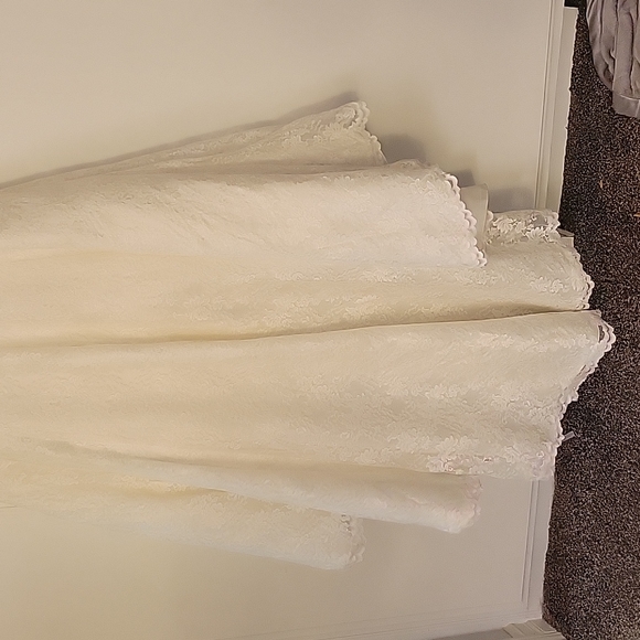 NWT Camille La Vie Women's Ivory Sleeveless Wedding Dress Size 14 - Picture 6 of 6